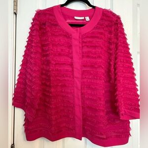 Susan Graver Fuchsia Jacket